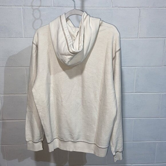 Mate the label Women's Endeavor Pioneer Terry Hoodie M/L Bone Activewear Lounge - Picture 2 of 8